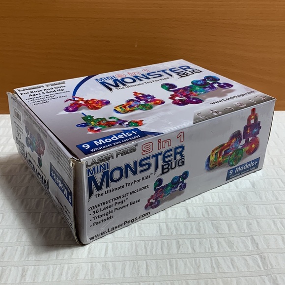 Laser Pegs - Light-Up Building Set - Mini Monster Bug - Picture 16 of 16
